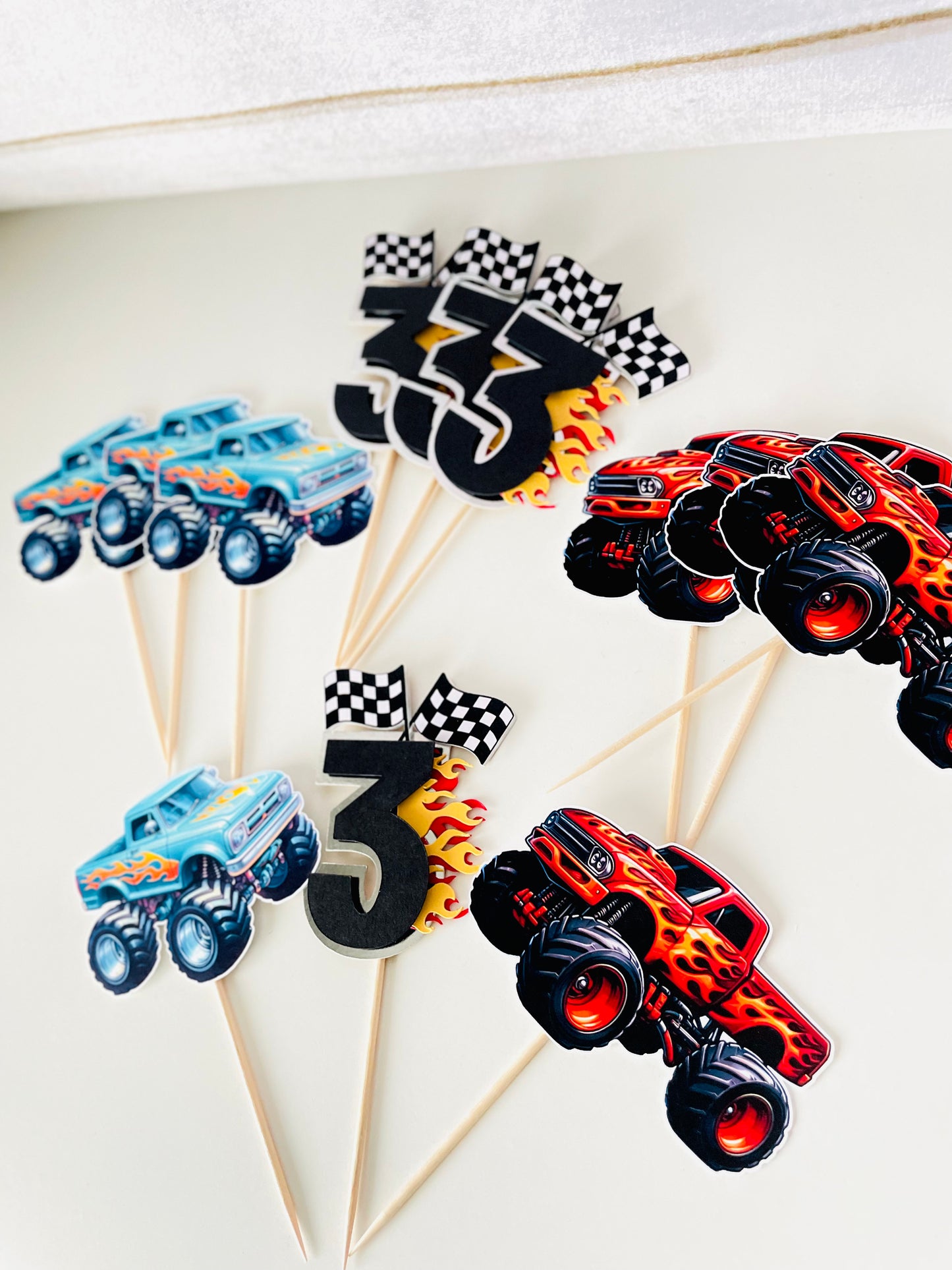Monster Truck Centerpieces