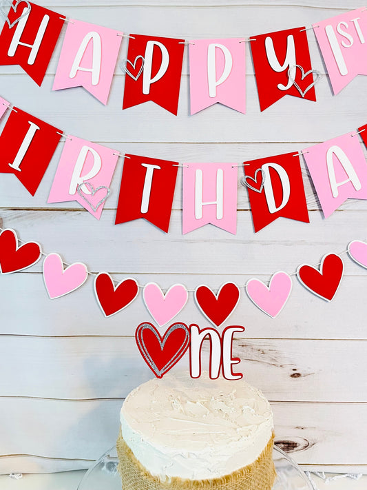 Heart Cake Topper