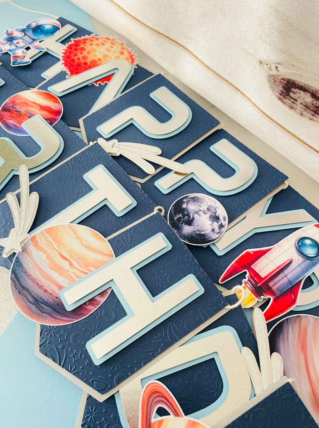 Outer Space Cake Topper