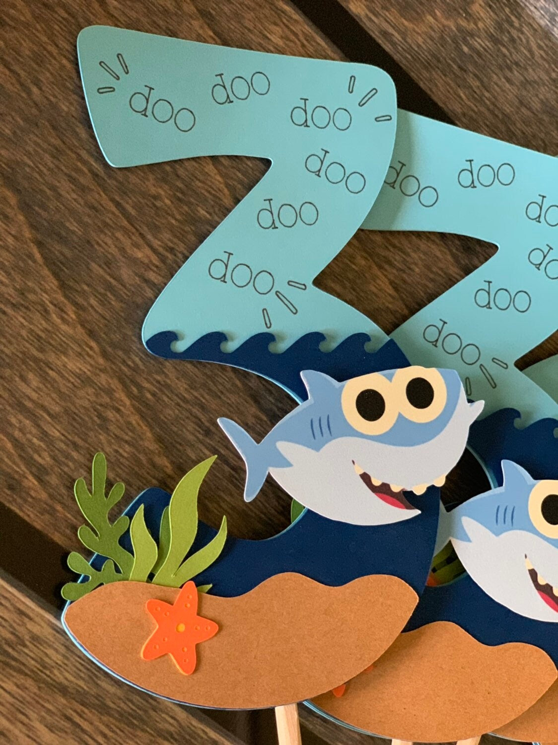 Shark Centerpieces