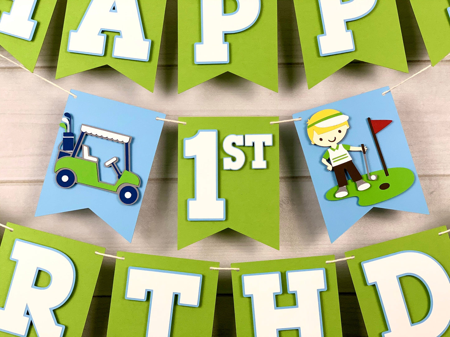 Golf Birthday Banner