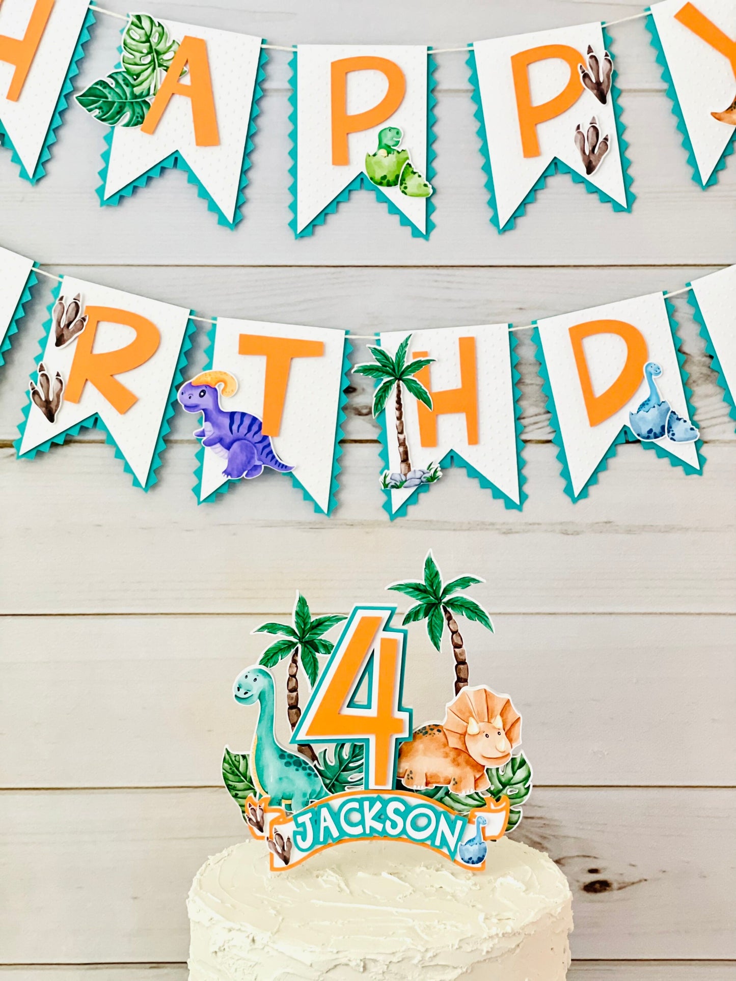Dino Cake Topper