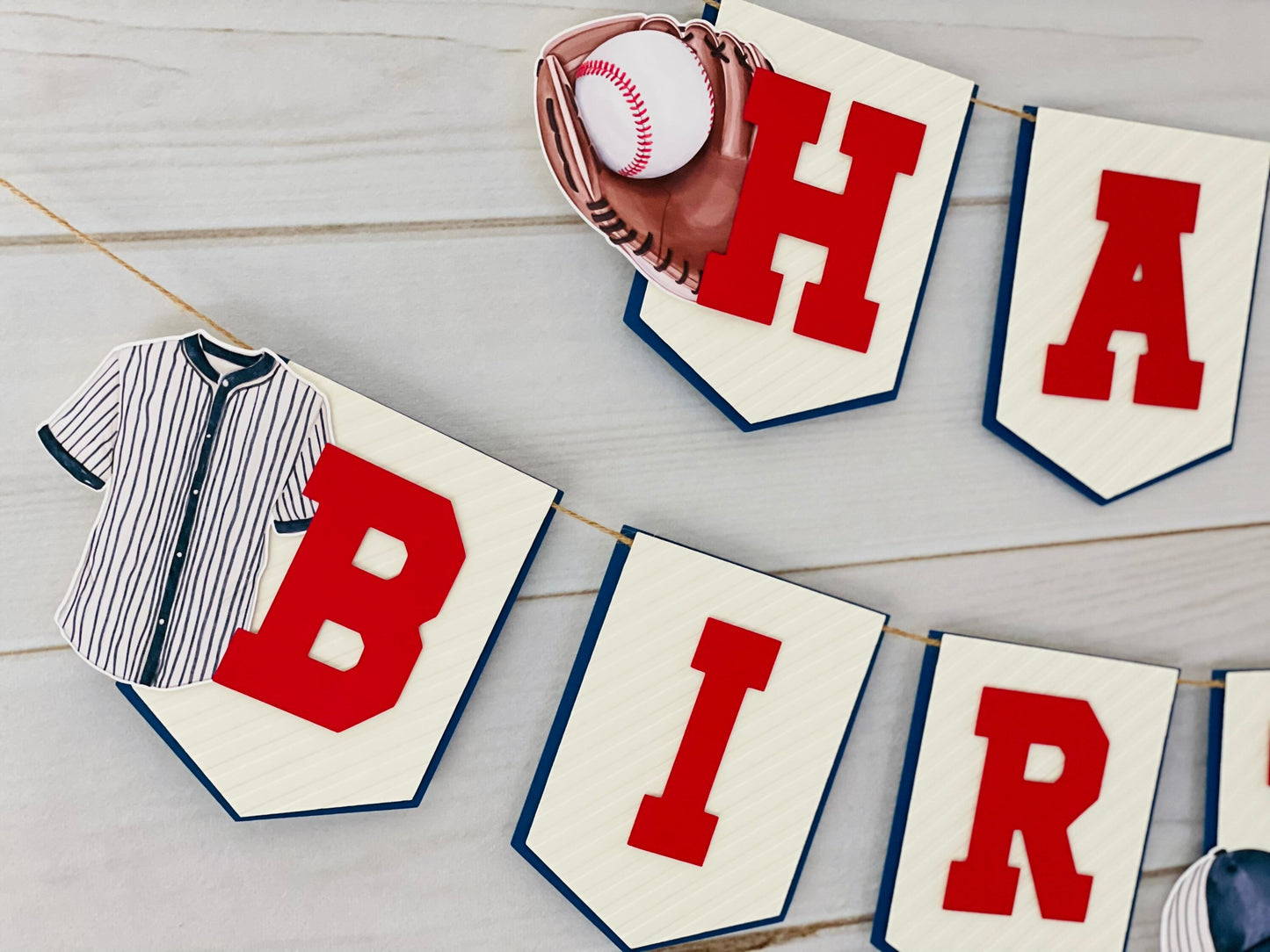 Baseball Birthday Banner