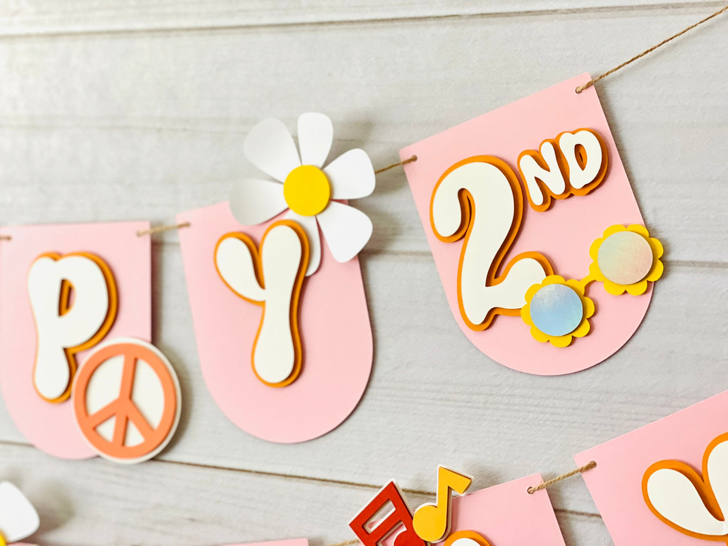 Groovy Cupcake Toppers