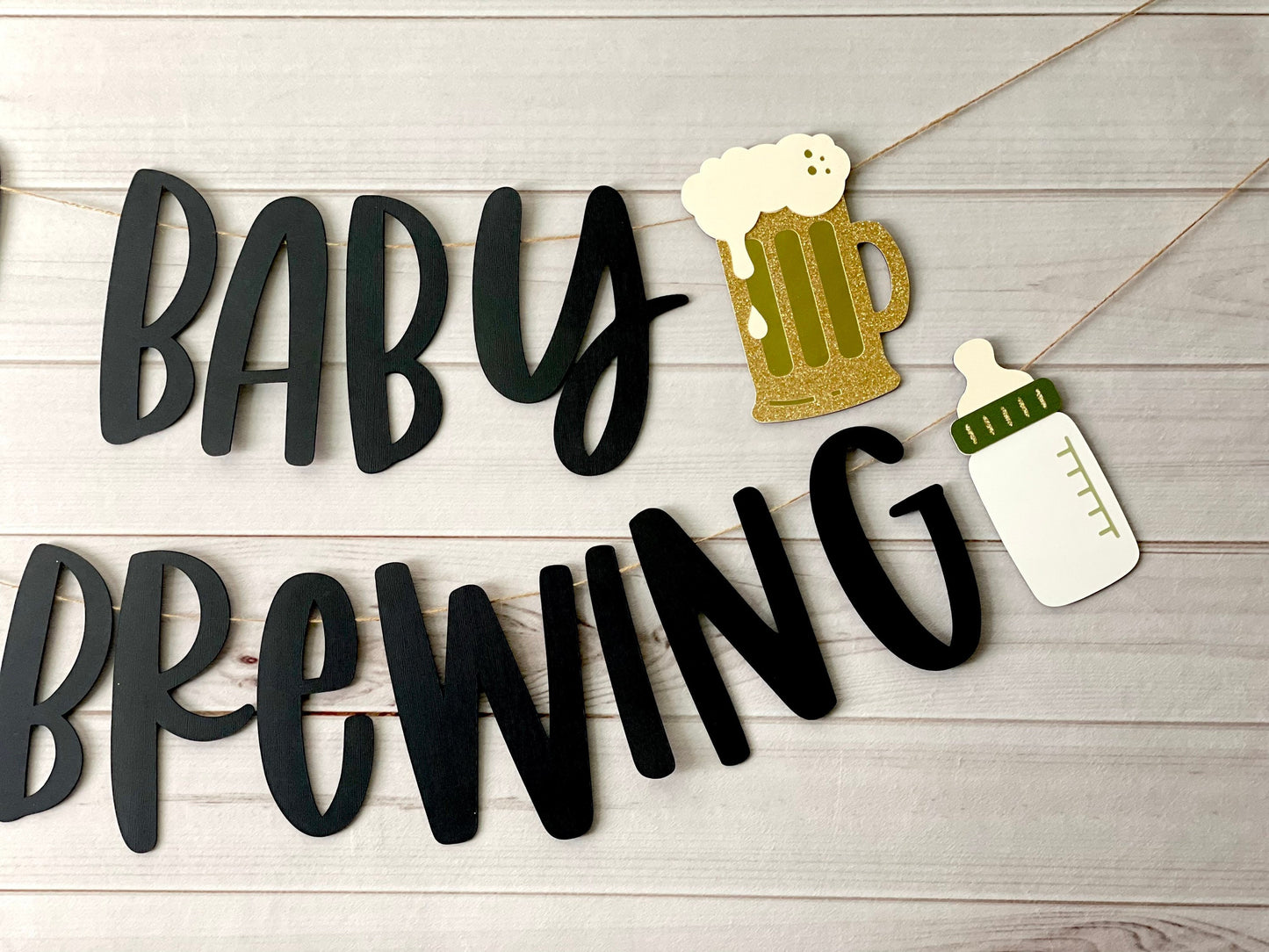 Baby is Brewing Centerpieces