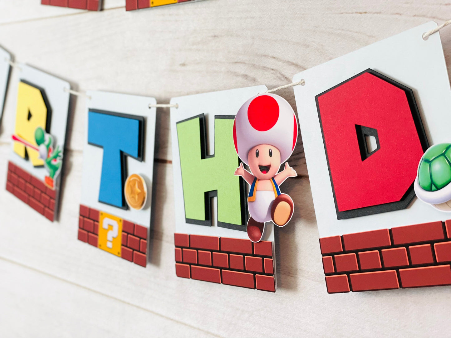 Super Mario Cake Topper
