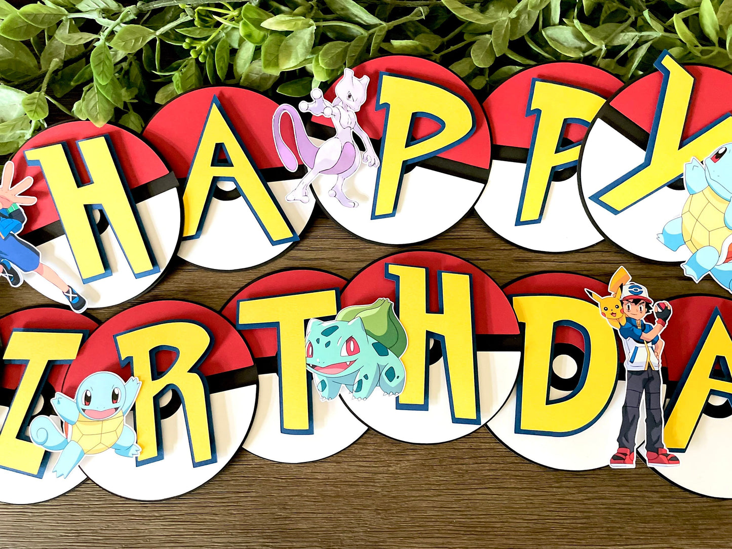 Pokemon Cupcake Toppers