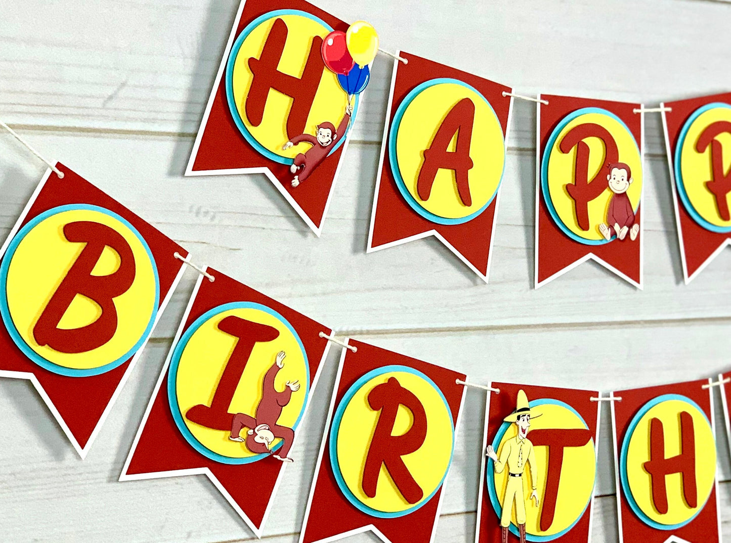 Curious George Cake Topper