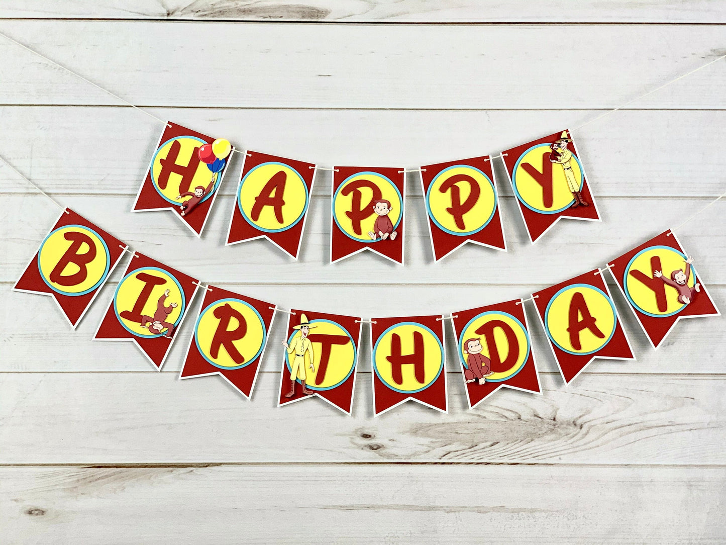 Curious George Cake Topper
