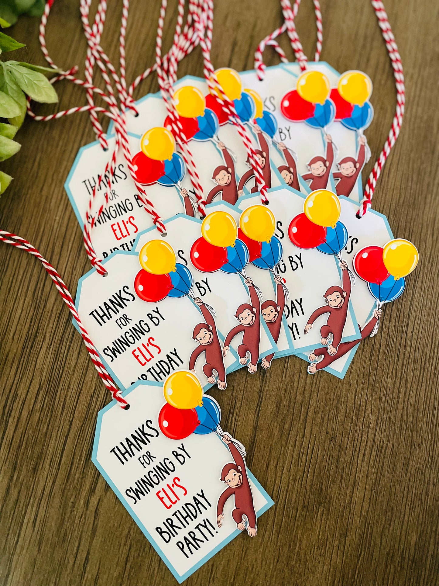 Curious George Cake Topper