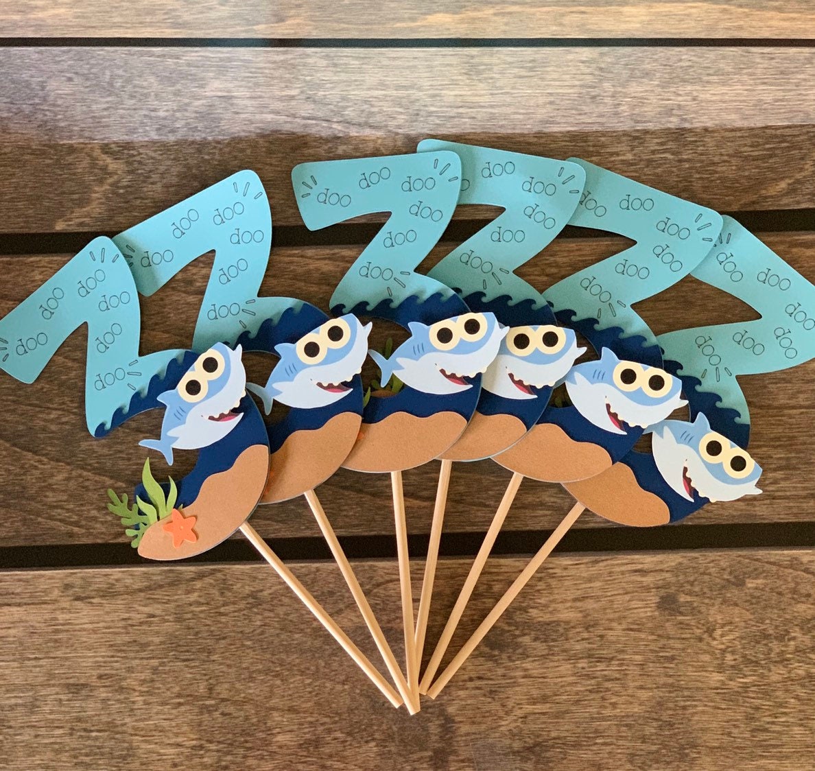 Shark Centerpieces