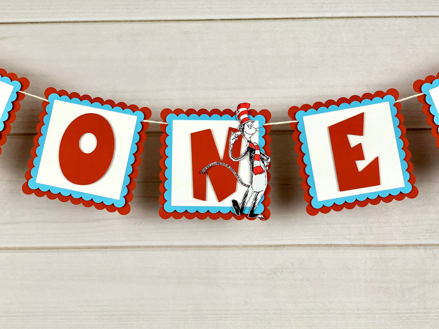 Cat in the Hat Banner - High Chair