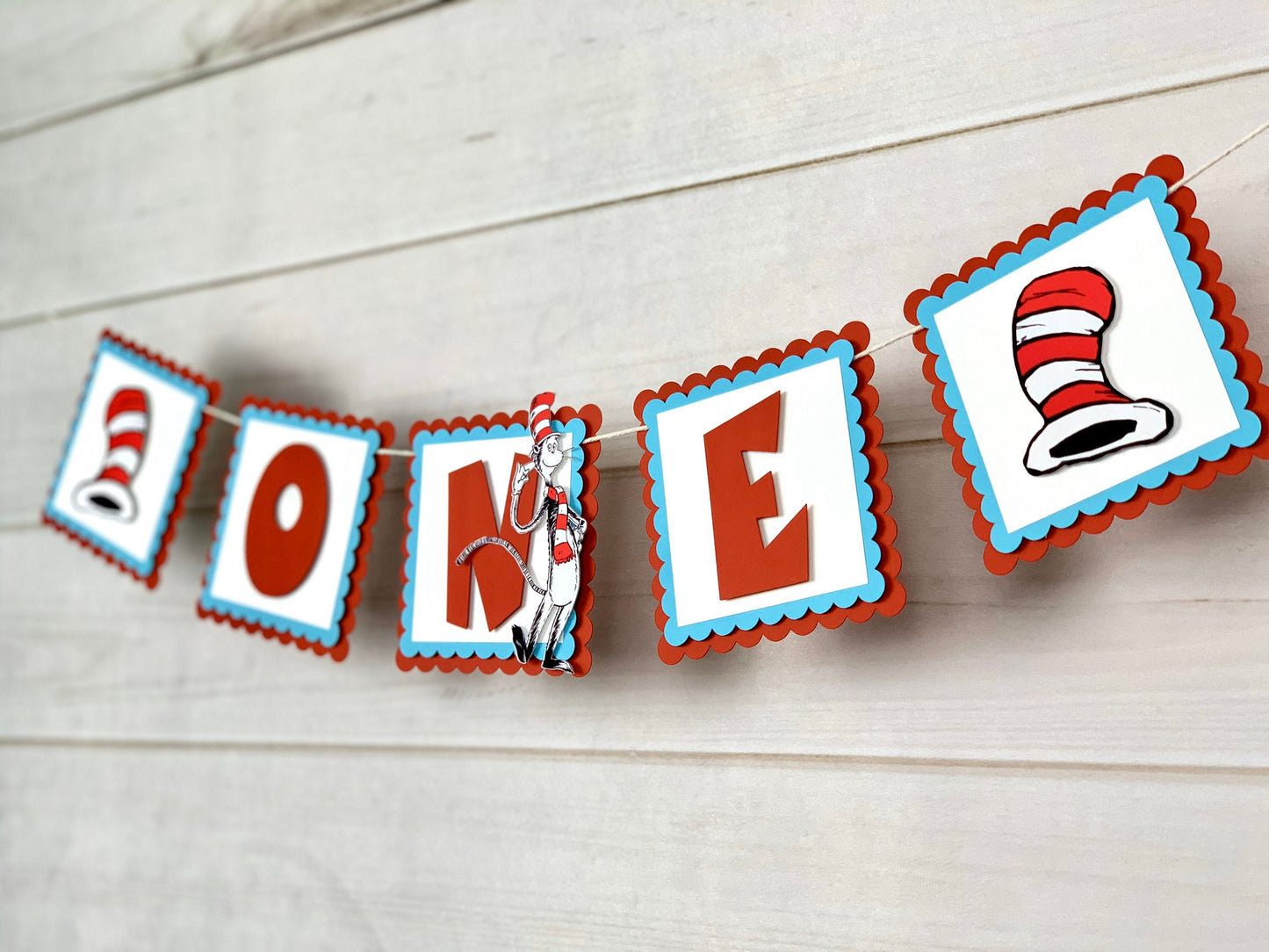 Cat in the Hat Banner - High Chair