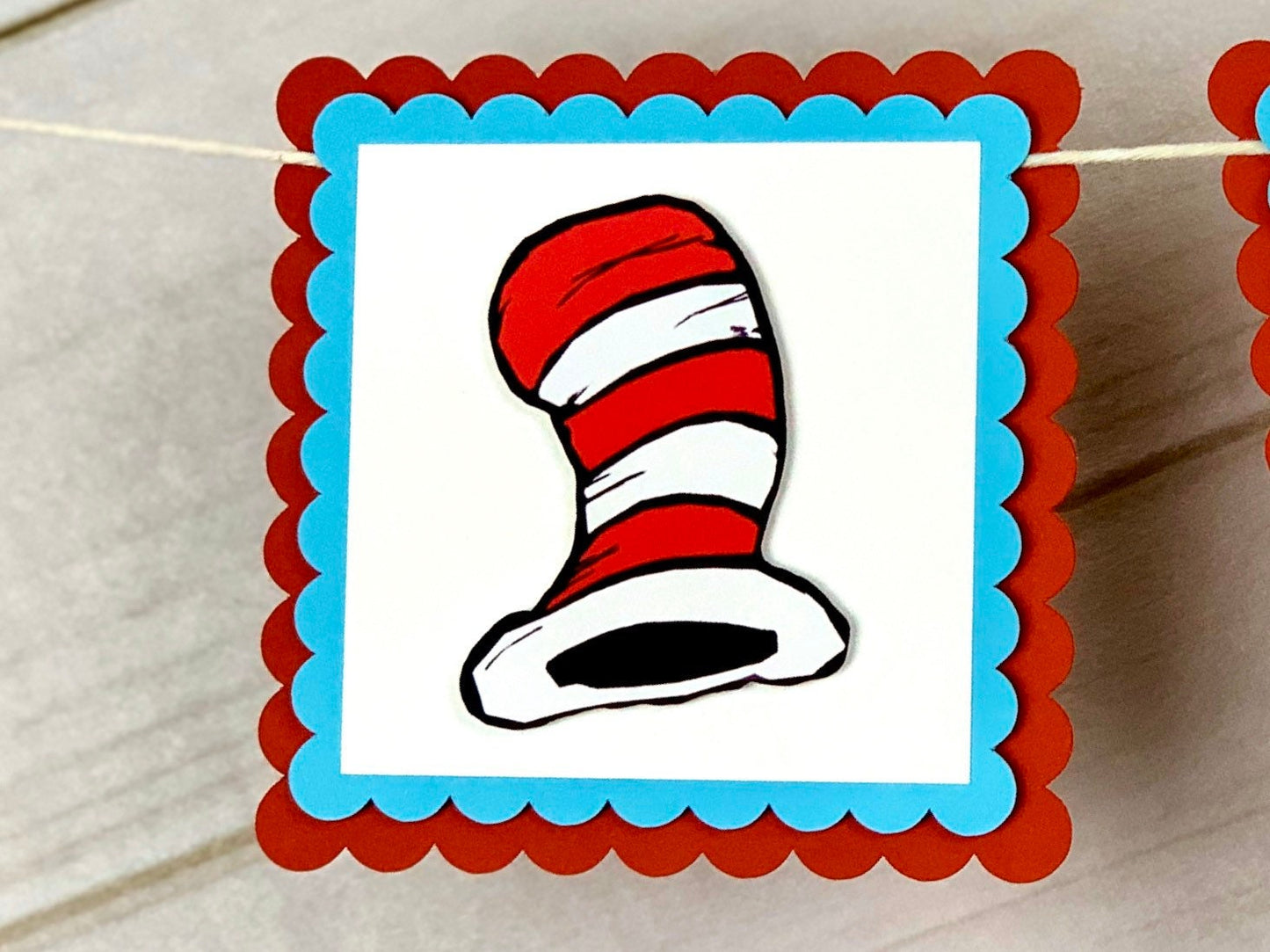 Cat in the Hat Banner - High Chair