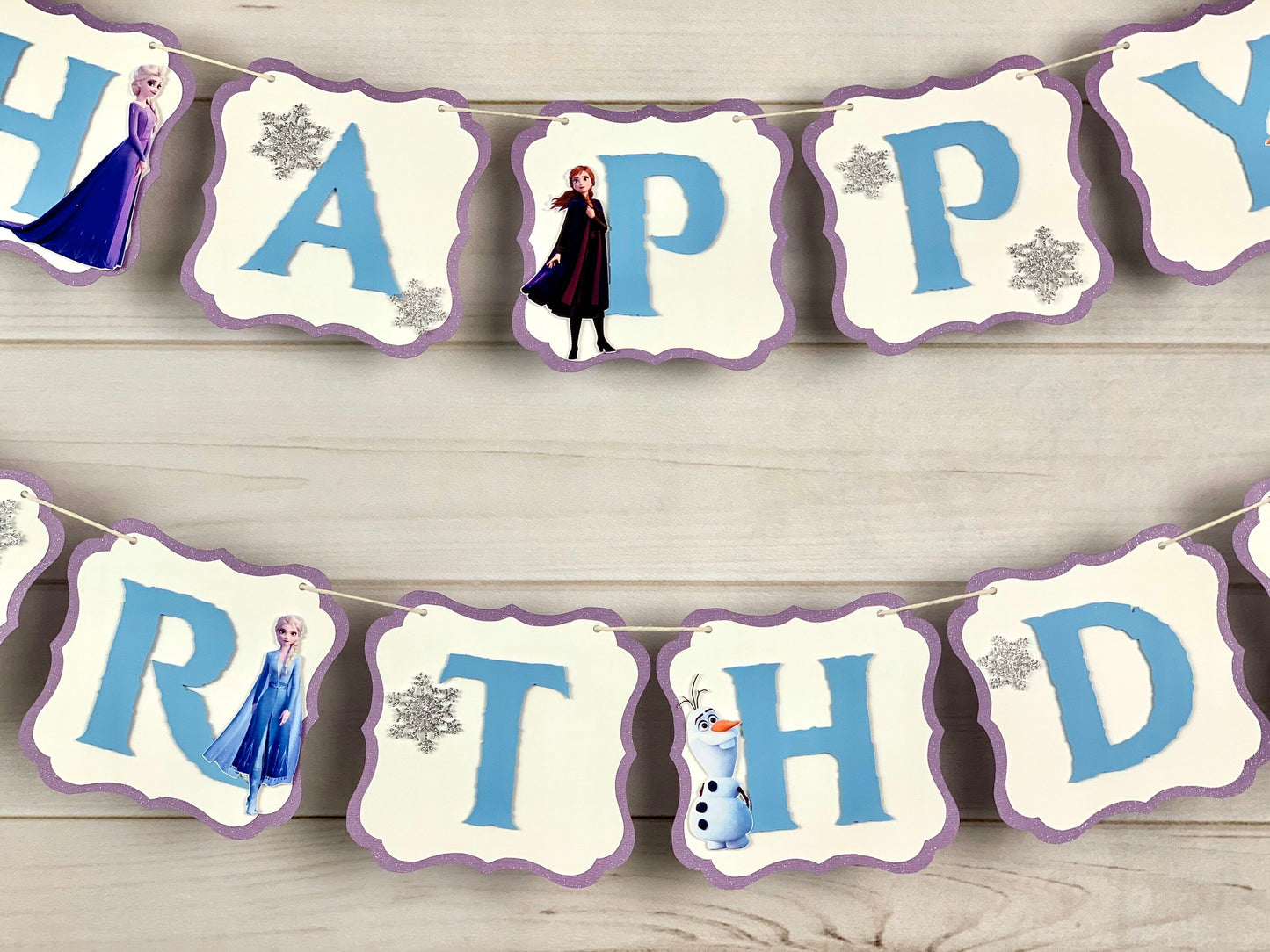 Frozen Birthday Banner