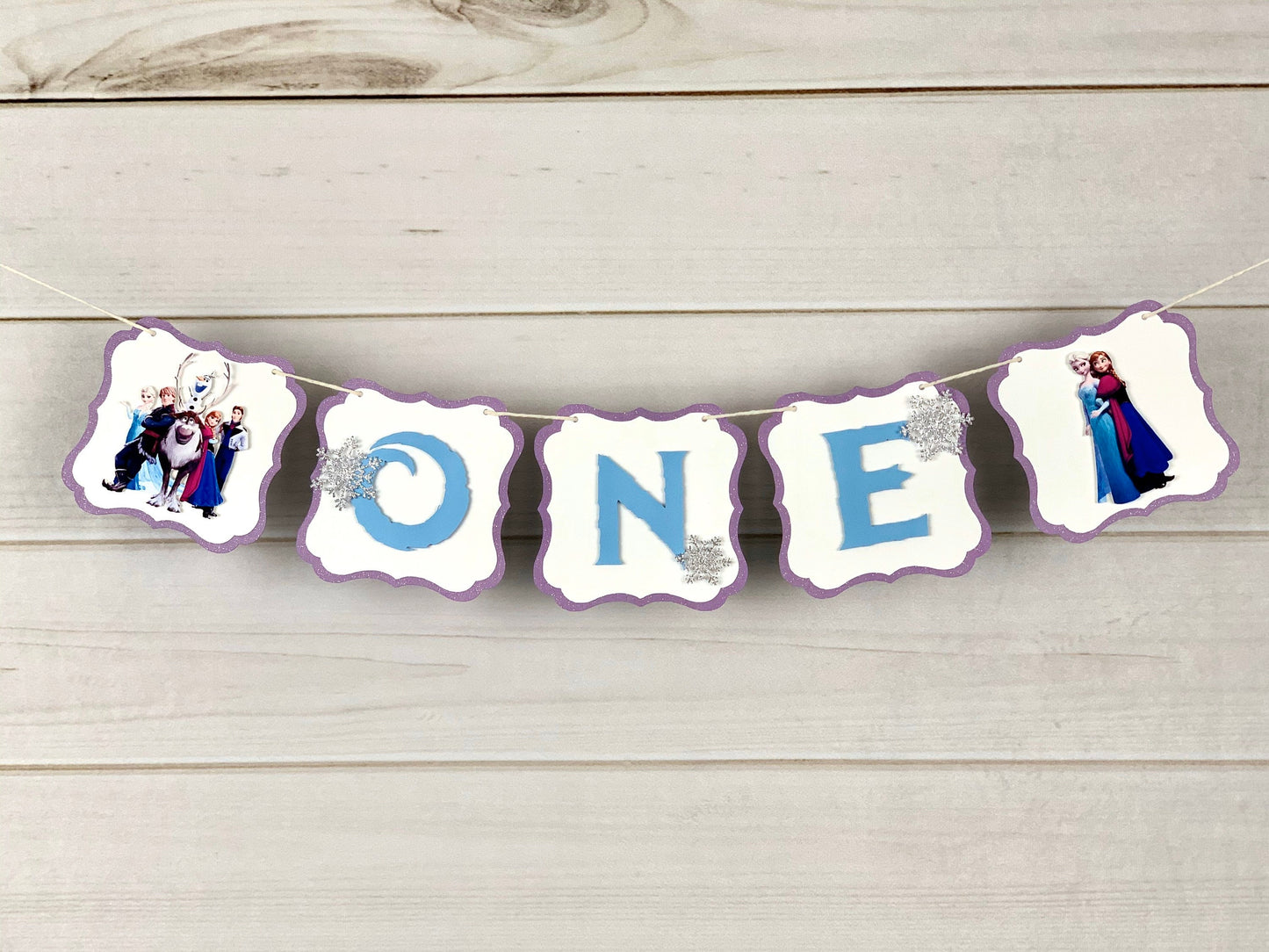 Frozen High Chair Banner