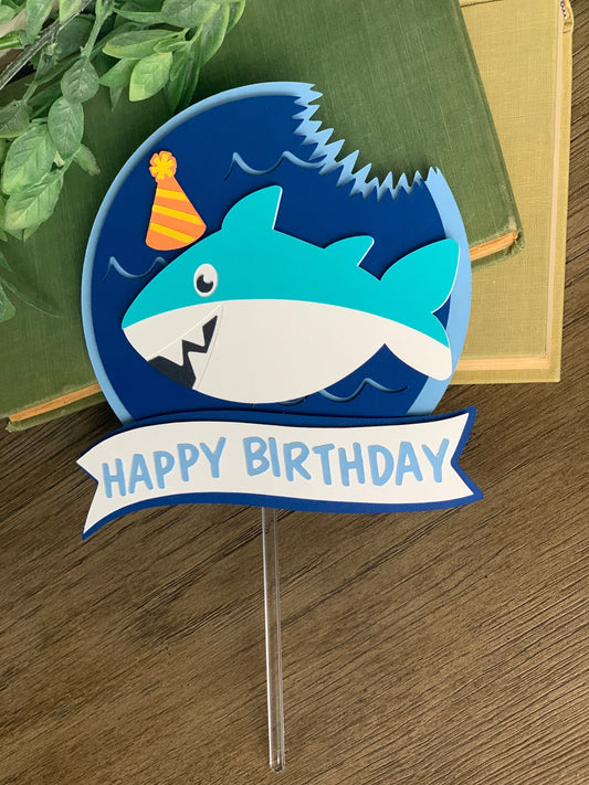 Shark Cake Topper