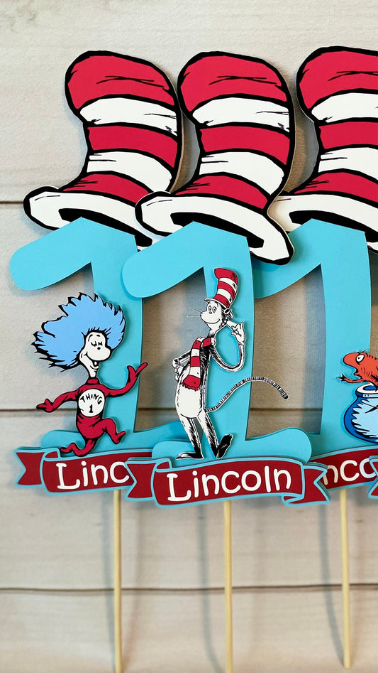 Cat in the Hat Centerpiece