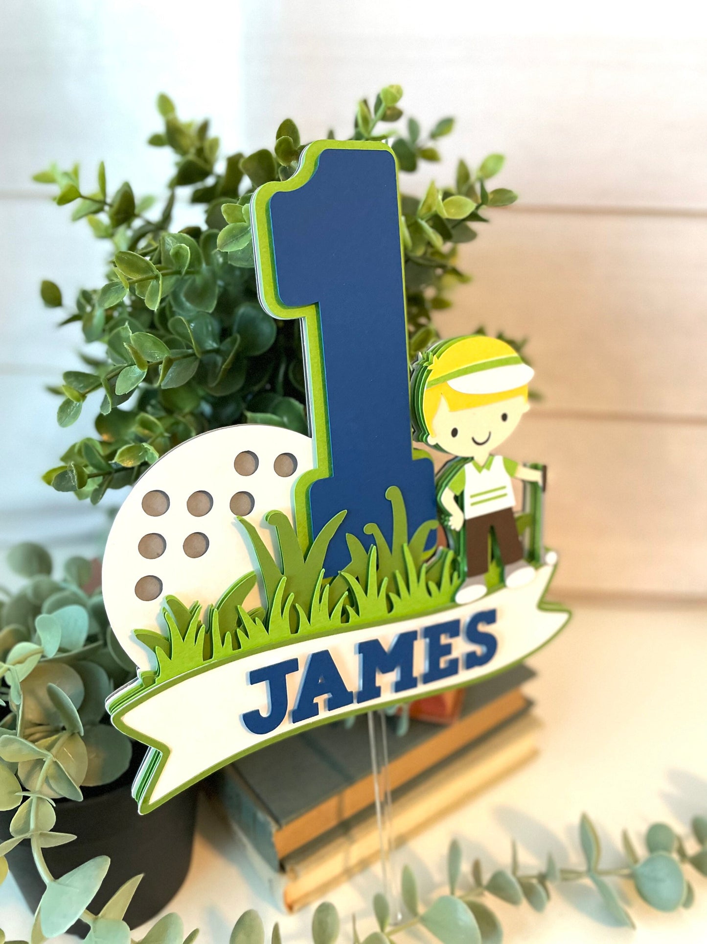 Golf Cake Topper