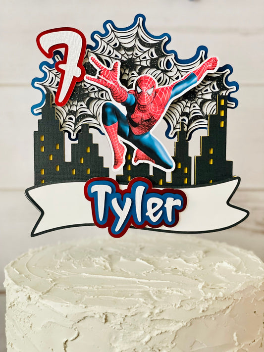 Spiderman Cake Topper