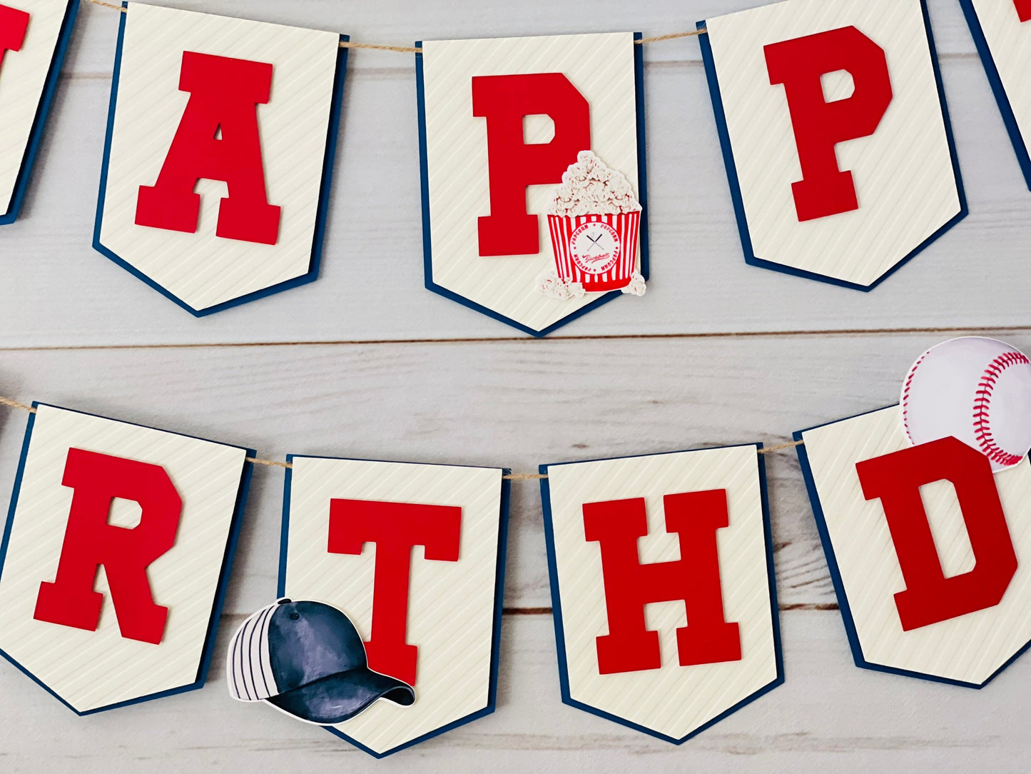Baseball Birthday Banner