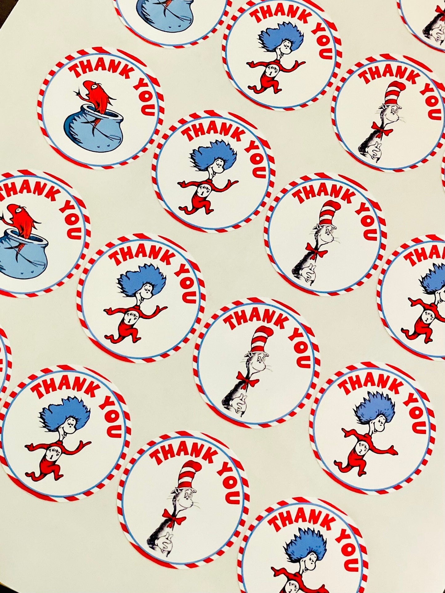 Cat in the Hat Stickers