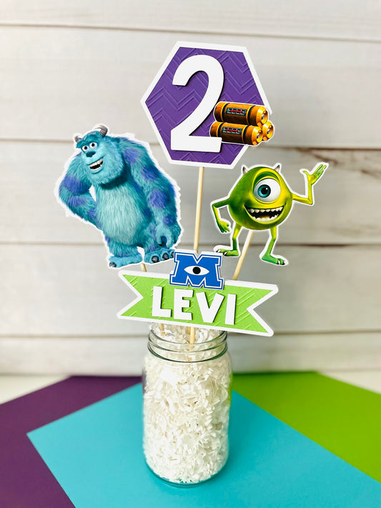 Monsters Inc Centerpieces