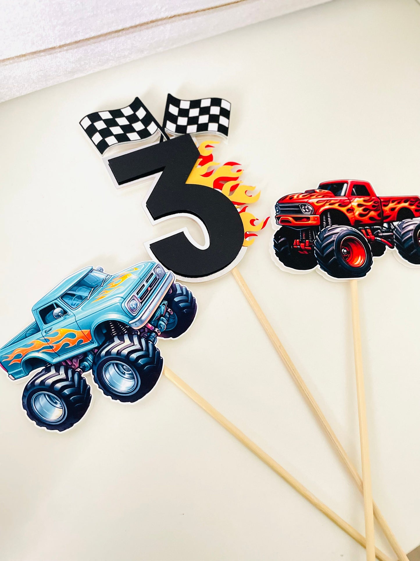 Monster Truck Centerpieces