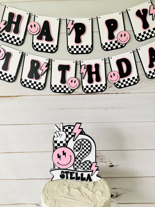 Smiley Face Cake Topper