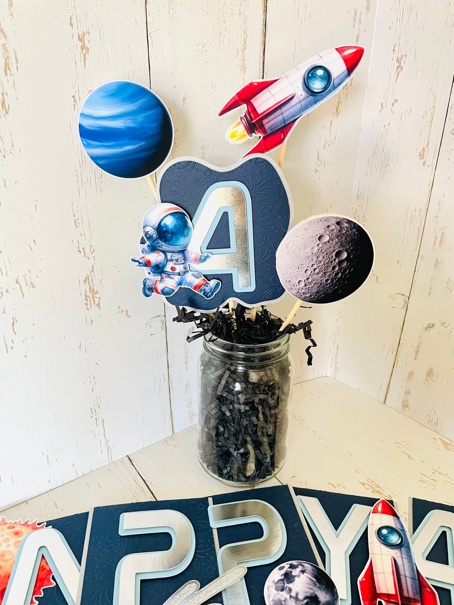 Outer Space Centerpieces