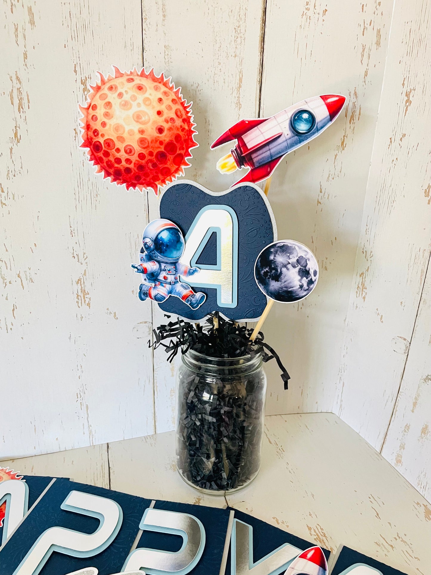 Outer Space Centerpieces