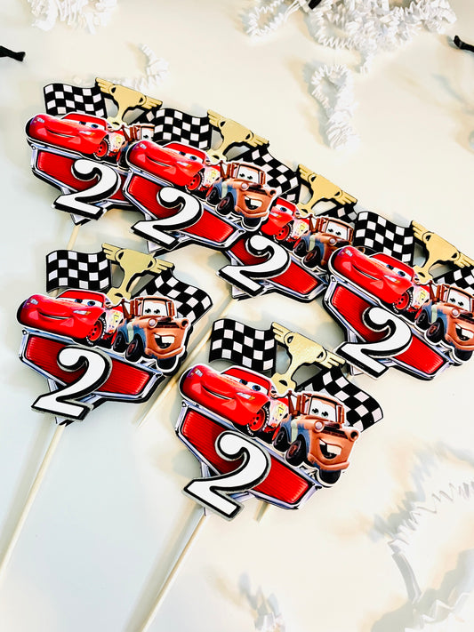 Cars Cupcake Toppers