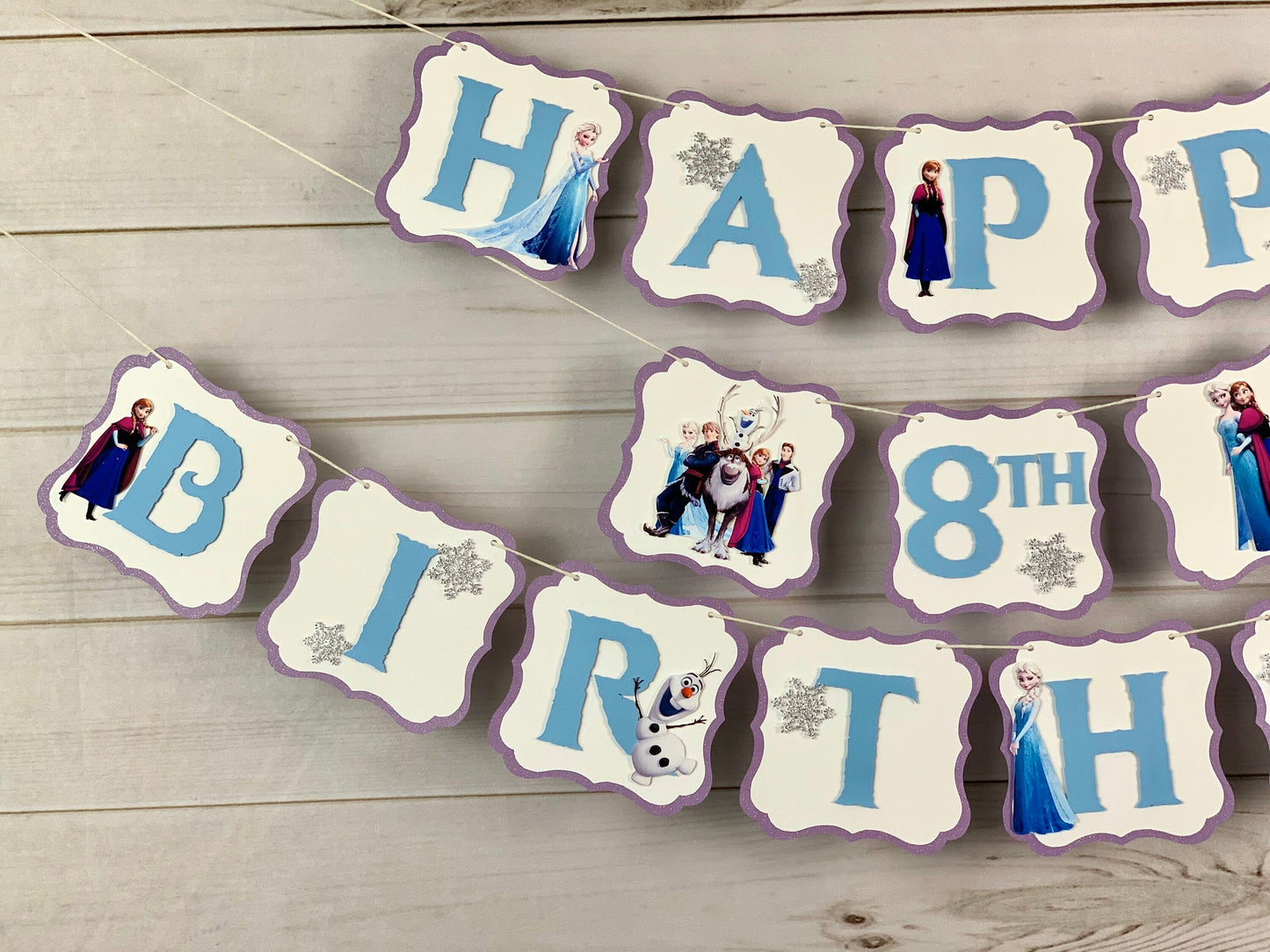 Frozen Birthday Banner