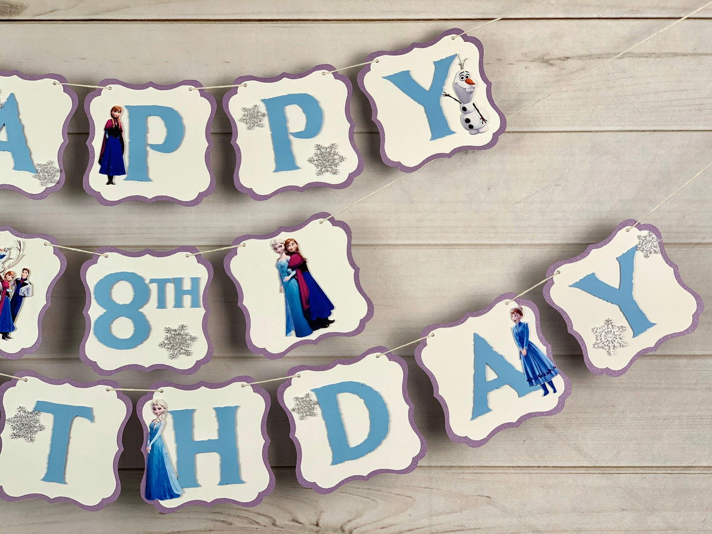 Frozen Birthday Banner