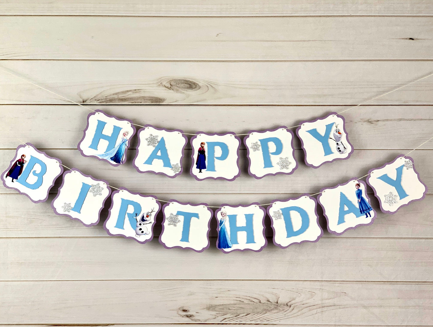 Frozen Birthday Banner