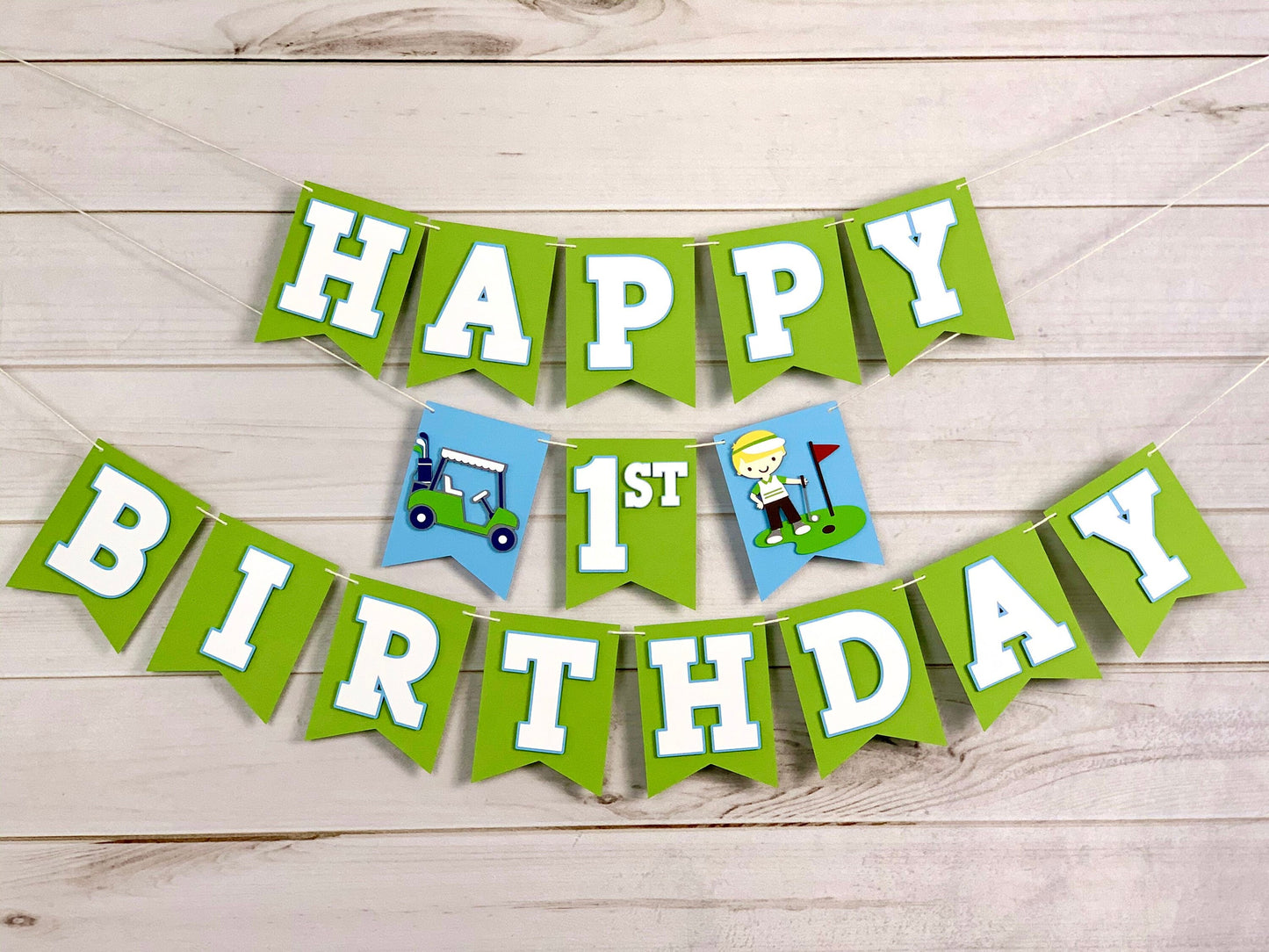 Golf Birthday Banner