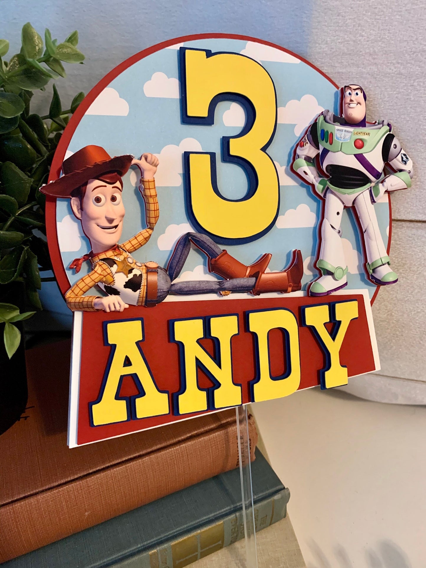 Toy Story High Chair Banner