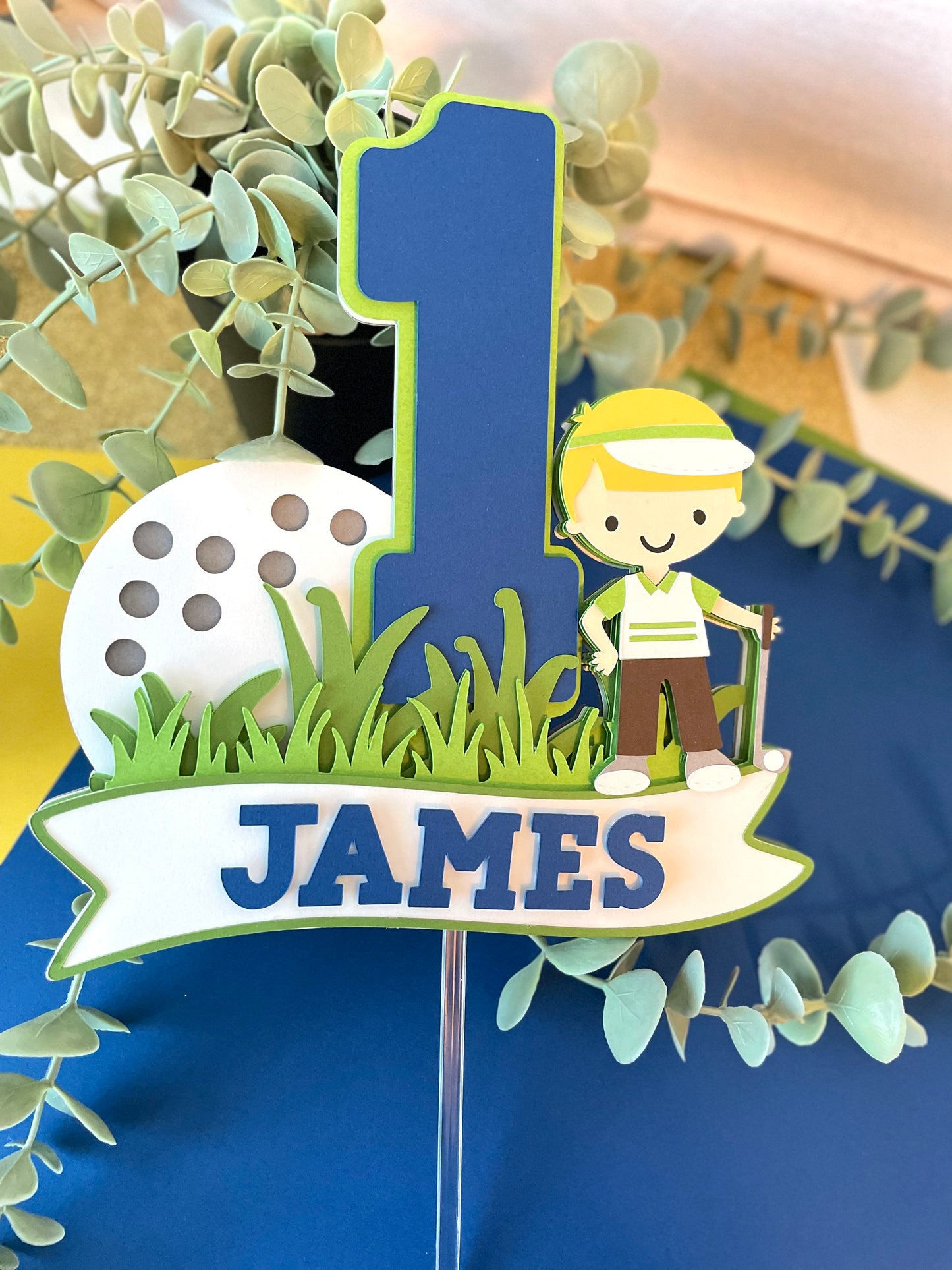 Golf Cake Topper