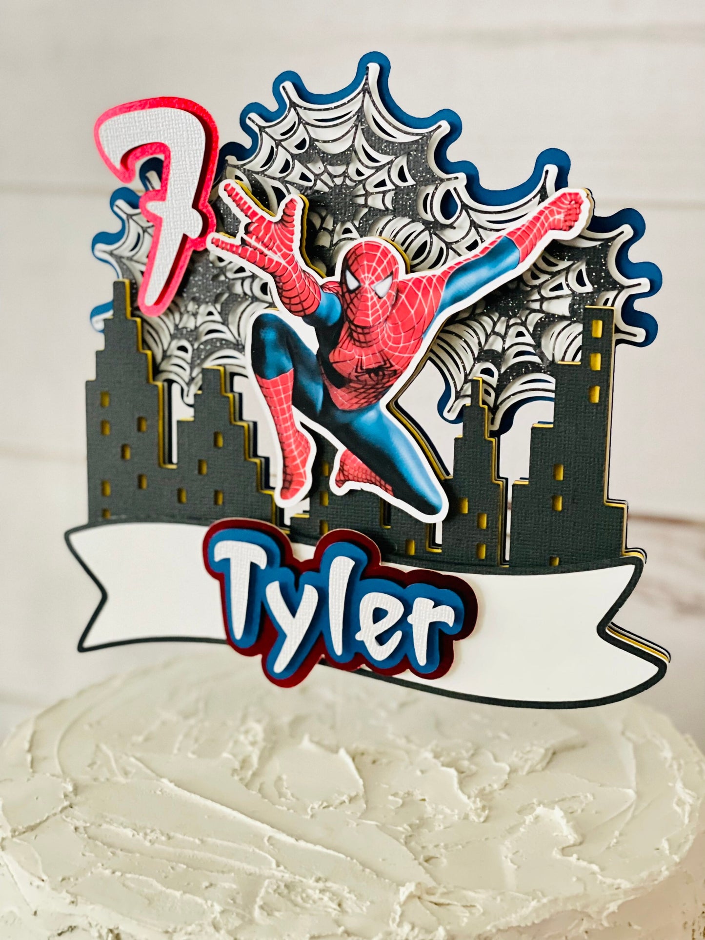 Spiderman Cake Topper