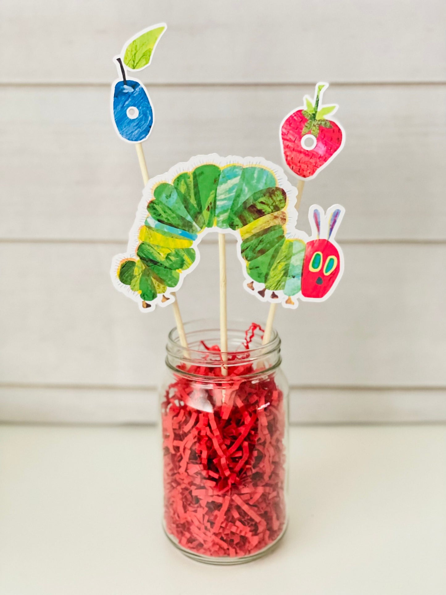 Hungry Caterpillar Cake Topper