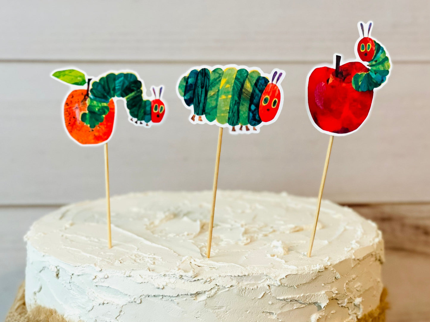 Hungry Caterpillar Cake Topper