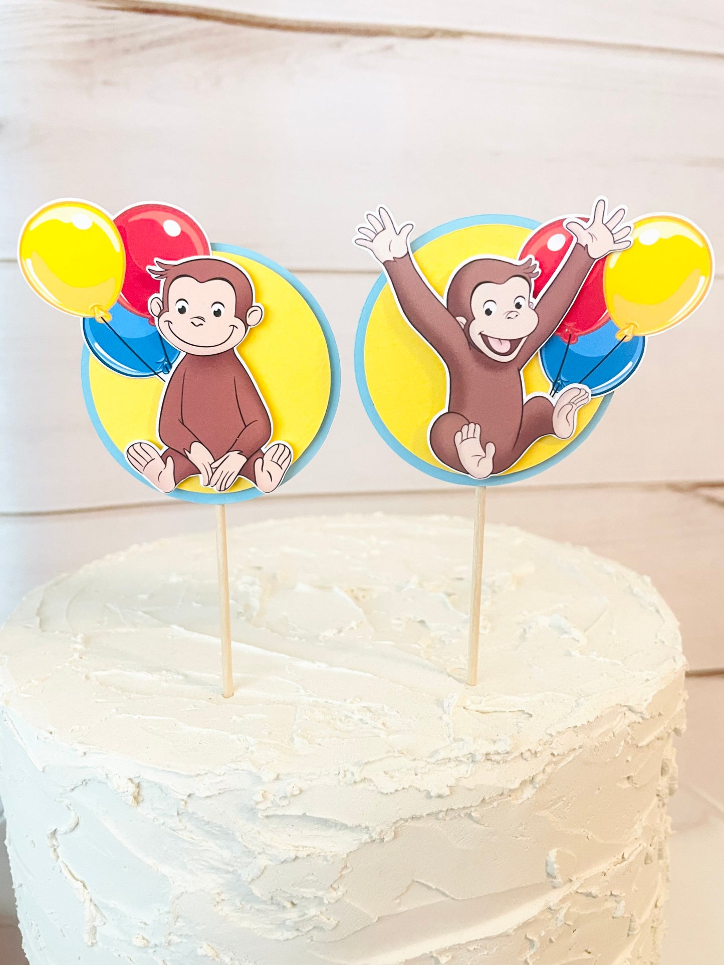 Curious George Cake Topper