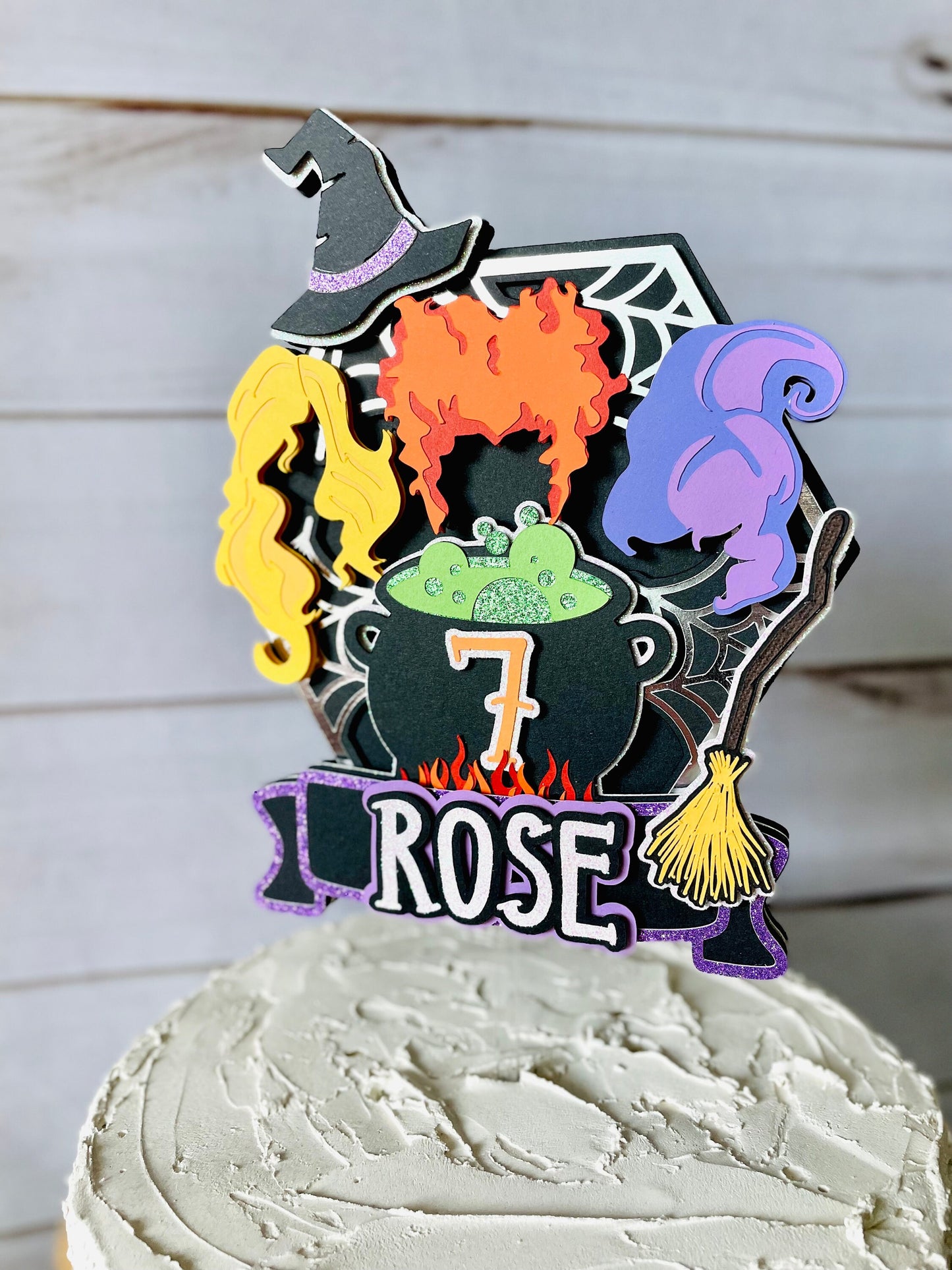 Hocus Pocus Cake Topper