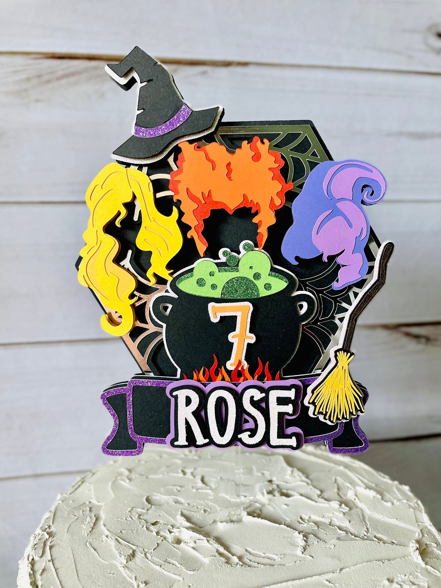 Hocus Pocus Cake Topper