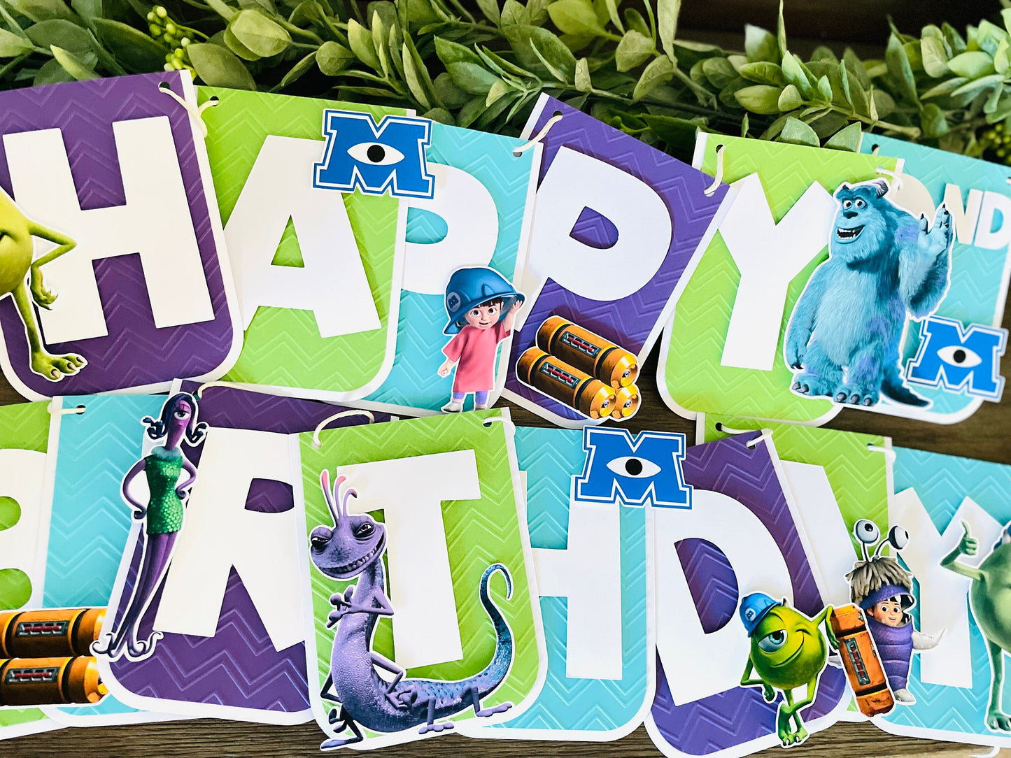 Monsters Inc Centerpieces