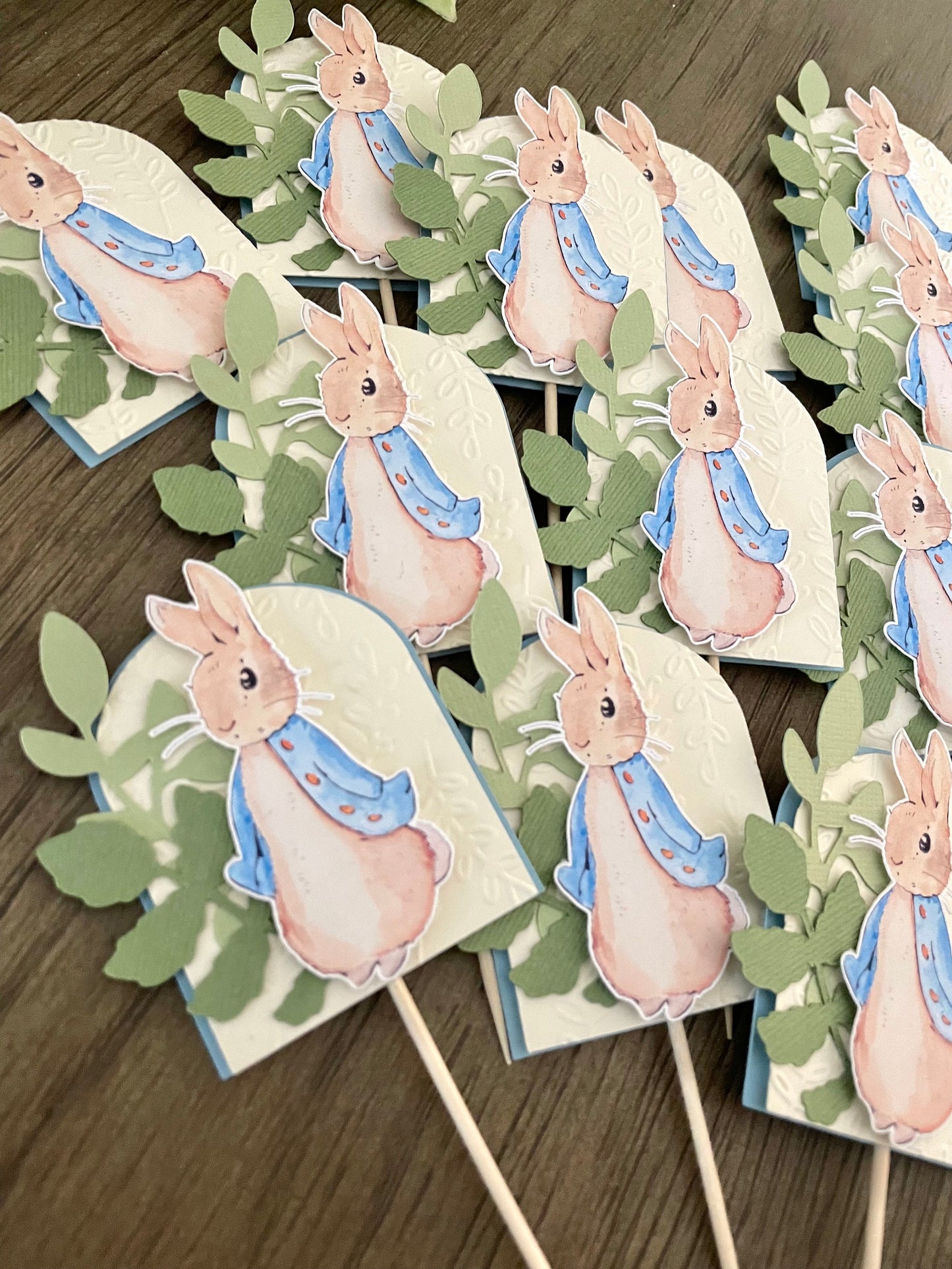 Peter Rabbit Cupcake Toppers