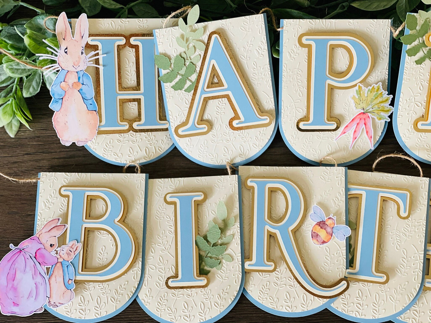 Peter Rabbit Cupcake Toppers