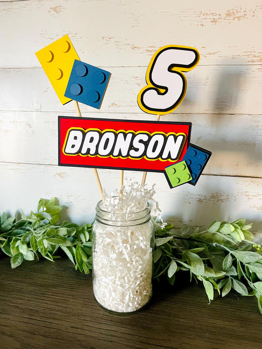 Building Block Centerpieces