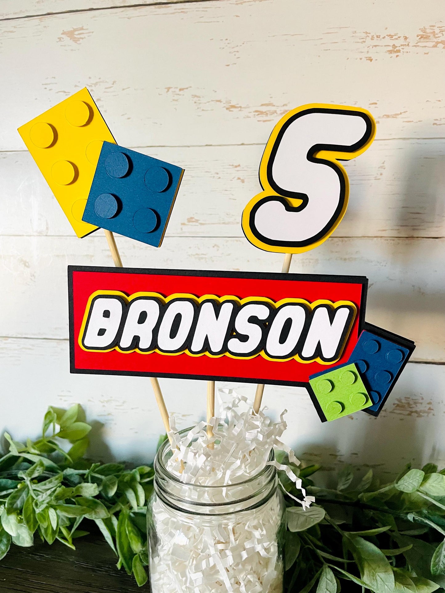 Building Block Centerpieces