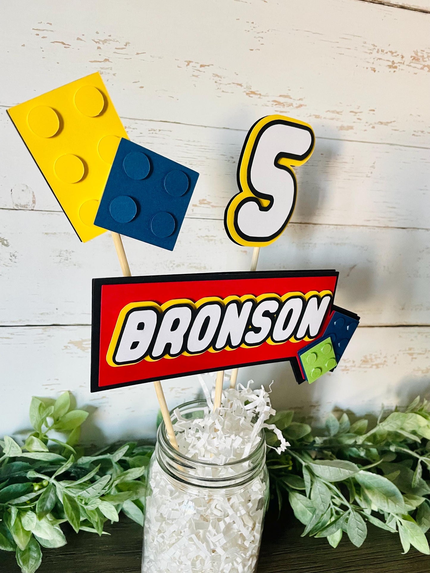 Building Block Centerpieces